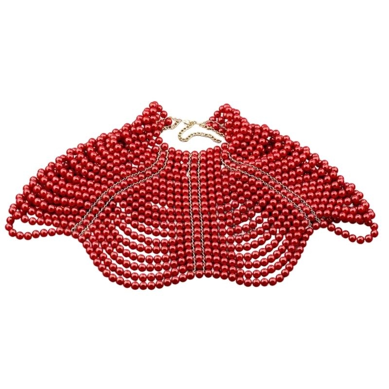 Body Jewelry Chains - 49MD elegante chal mujer multicapa con