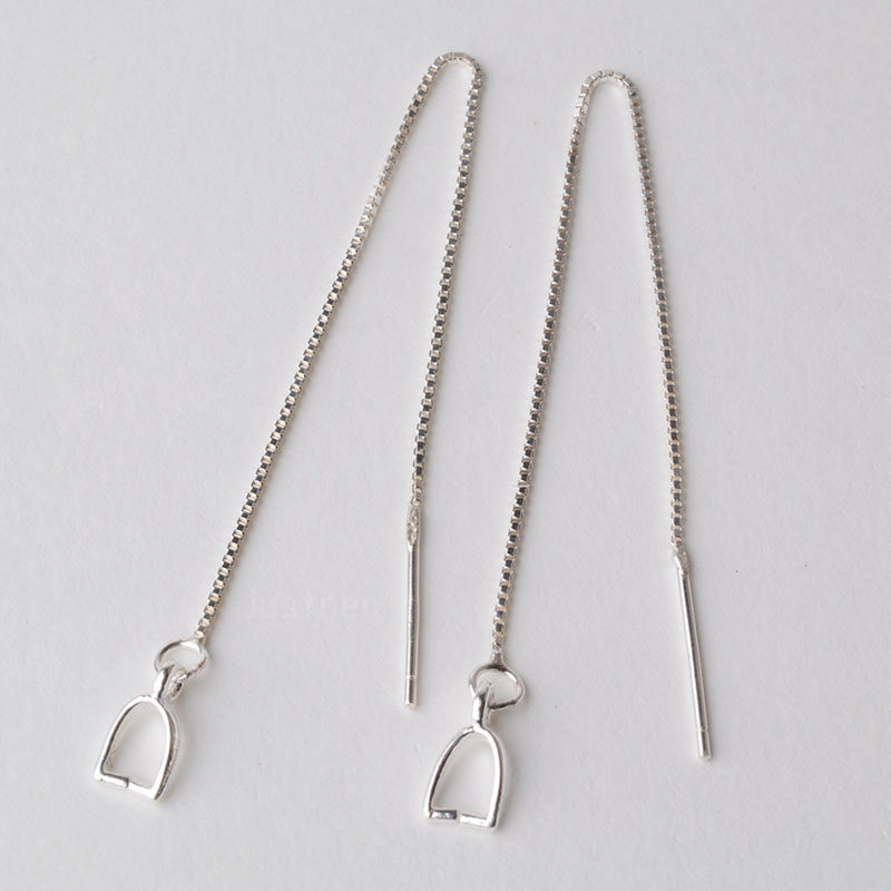 Body Jewelry Organizer - Alambre de oreja de Plata de