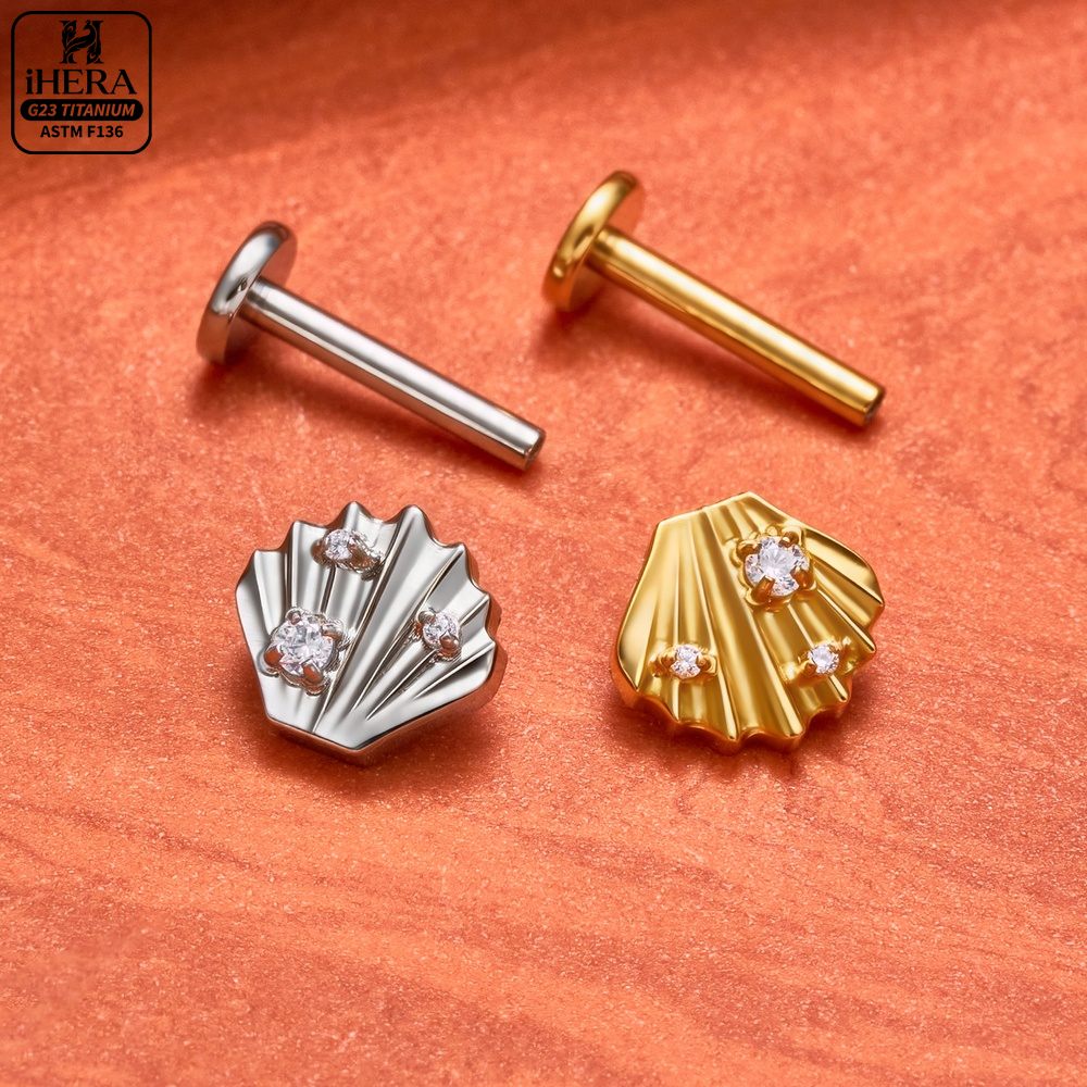 Piercing de Titanio F136 para  - Body Jewelry Vertical Labret reseña y precio