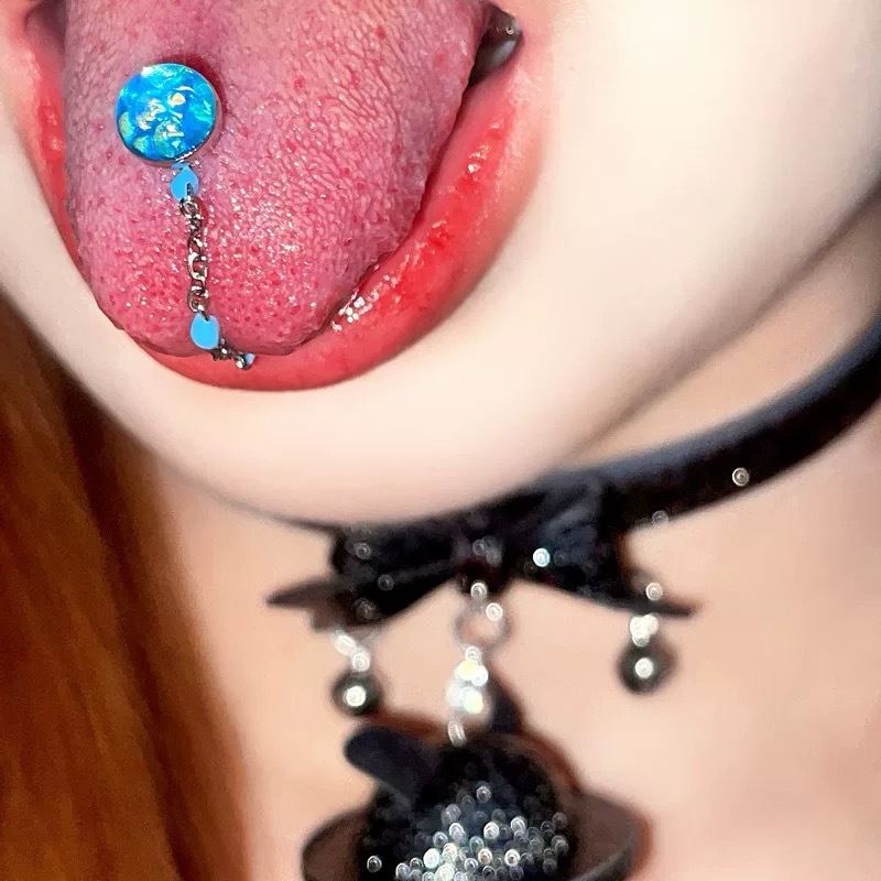 1 Pieza Piercing de Lengua de  - Body Jewelry Hot reseña y precio