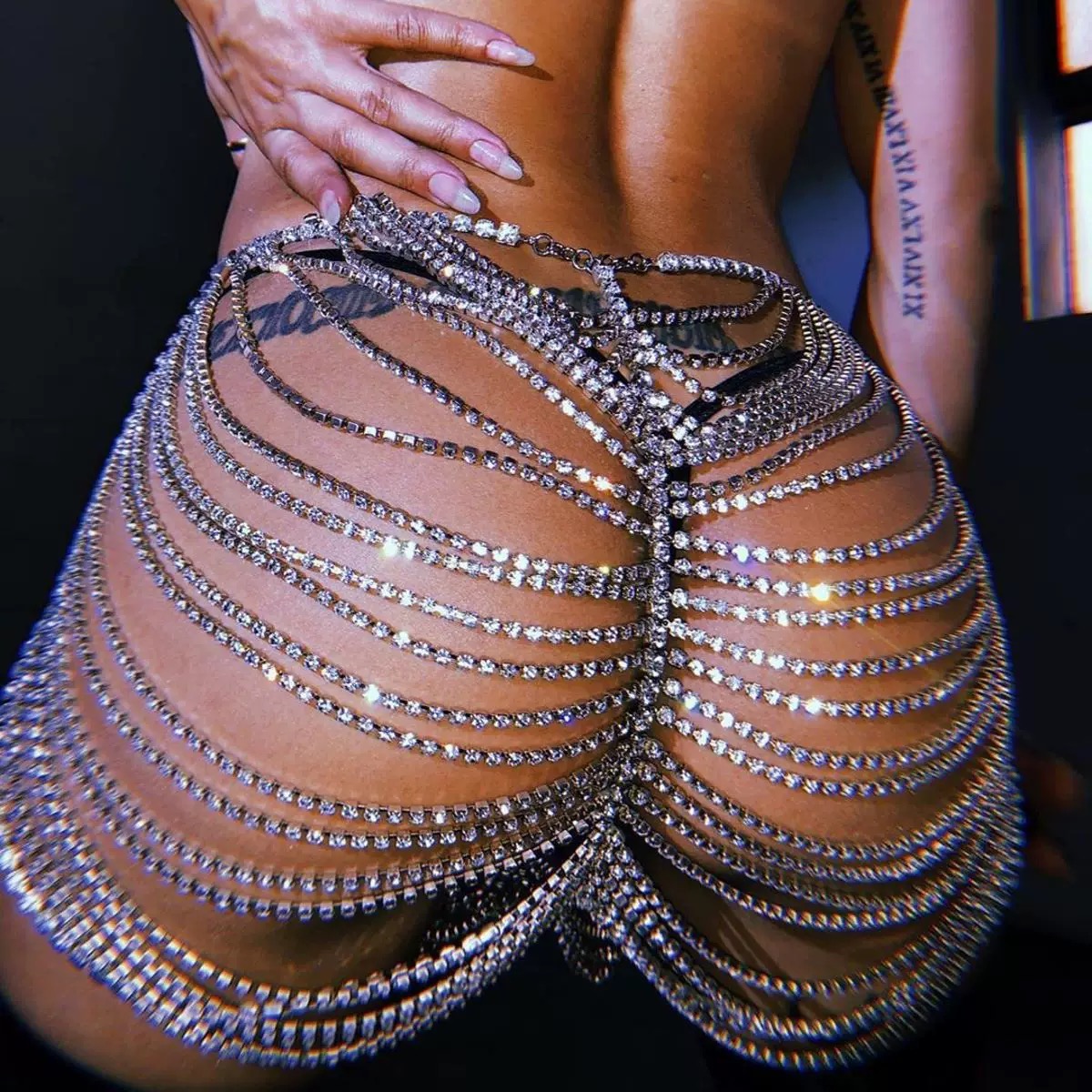 1 pieza Cadena de cintura sexy - Body Jewelry Dress reseña y precio