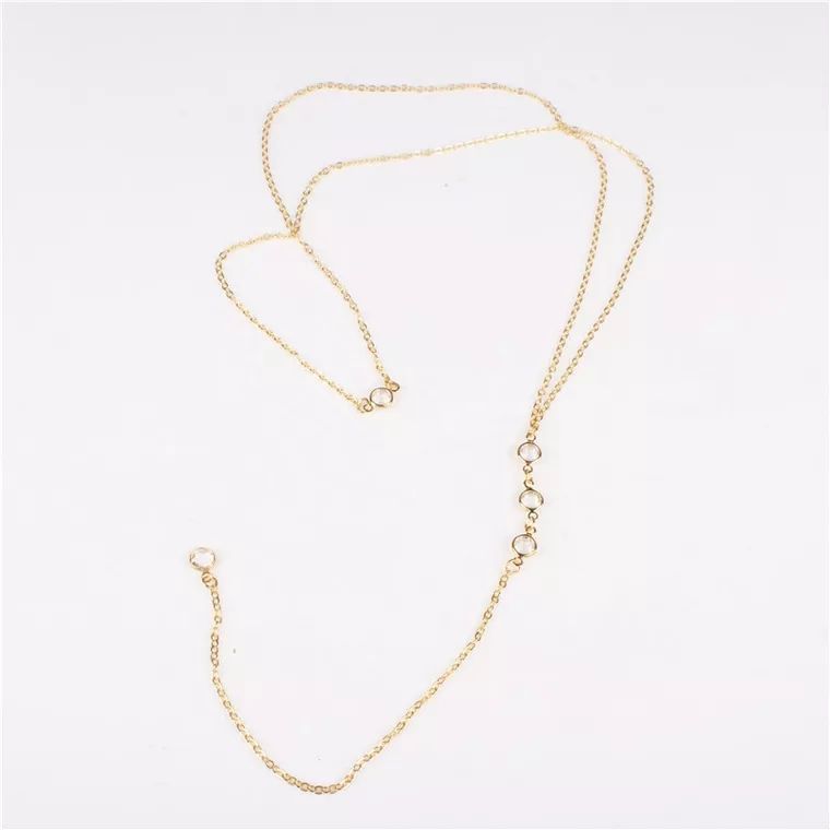 Nuevo collar de cadena trasera - Body Jewelry Chains reseña y precio