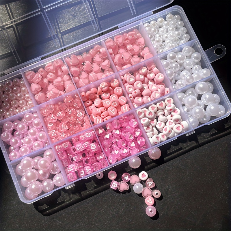 Caja de Alfabeto Rosa de 10 Pi - Body Jewelry Organizer reseña y precio