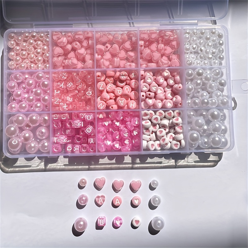 Caja de Alfabeto Rosa de 10 Pi - Body Jewelry Organizer reseña y precio