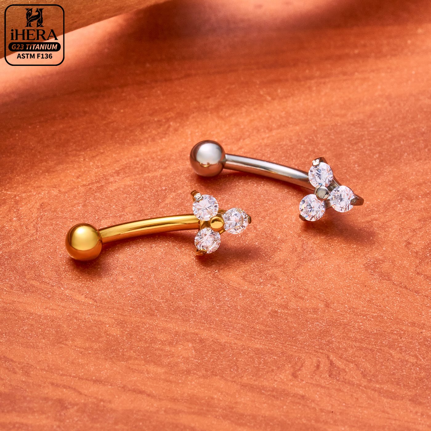 Piercing de Titanio F136 con B - Body Jewelry Vertical Labret reseña y precio