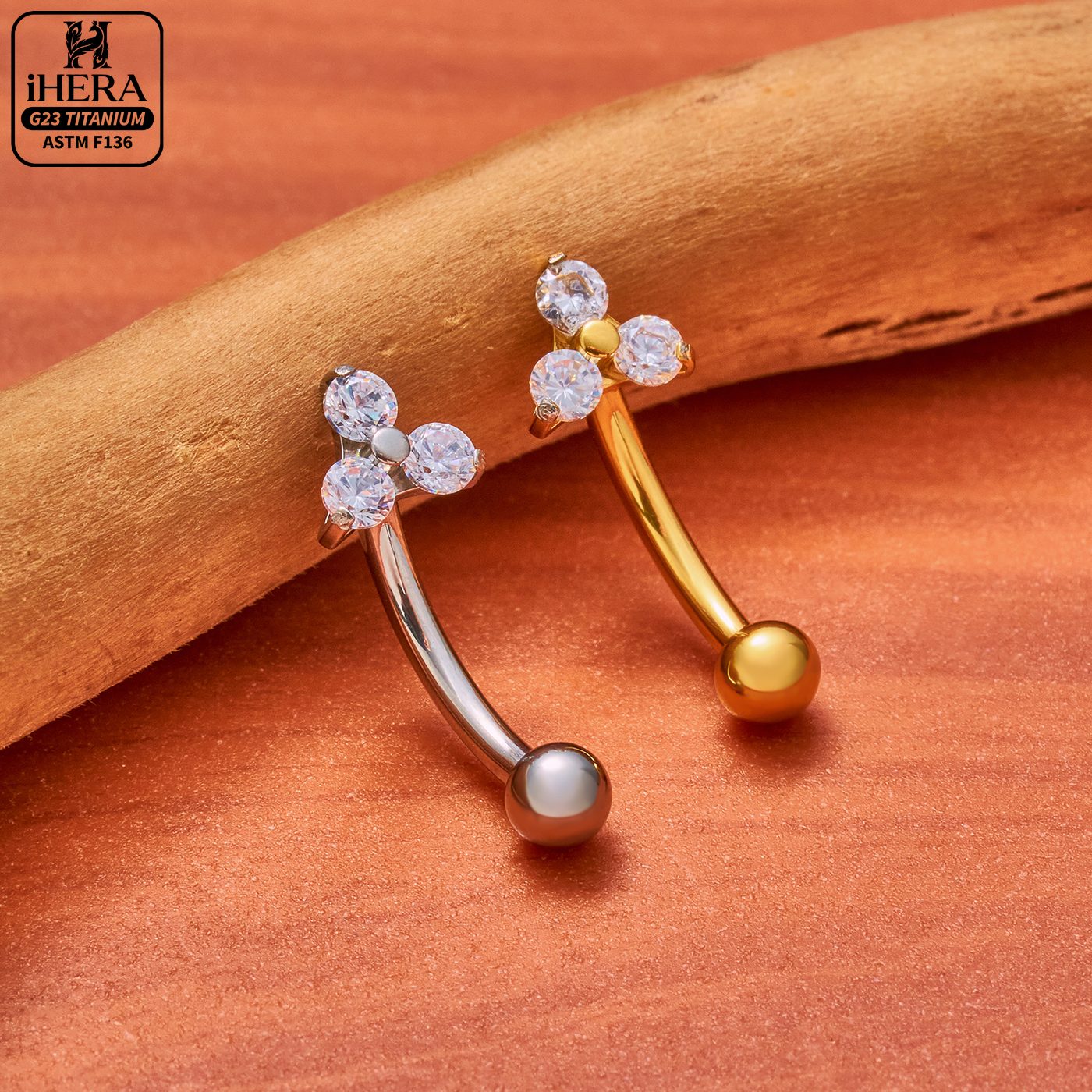 Piercing de Titanio F136 con B - Body Jewelry Vertical Labret reseña y precio