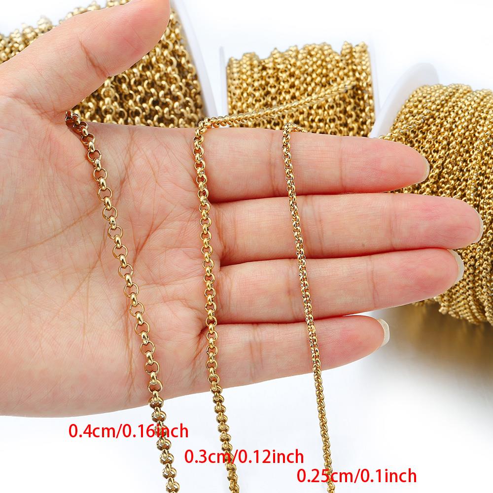 Cadena de Acero Inoxidable en  - Body Jewelry Chains reseña y precio