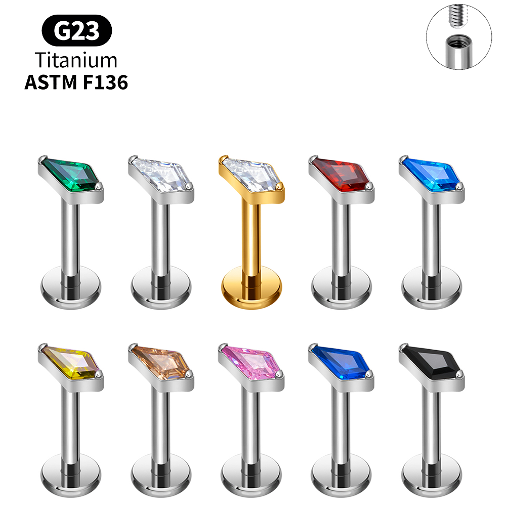 Set de Piercings Labret de Tit - Body Jewelry Vertical Labret reseña y precio