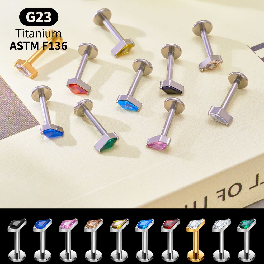 Set de Piercings Labret de Tit - Body Jewelry Vertical Labret reseña y precio