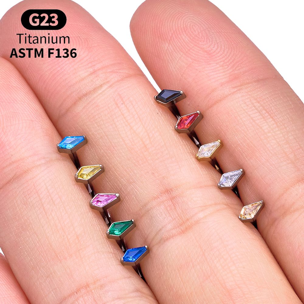 Set de Piercings Labret de Tit - Body Jewelry Vertical Labret reseña y precio