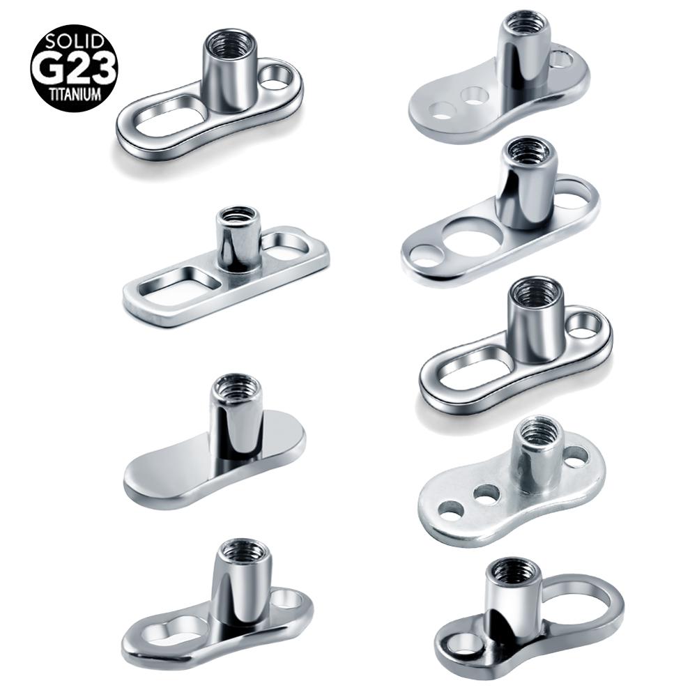 10 unids/lote G23 titanio Micr - Body Jewelry Dermal reseña y precio