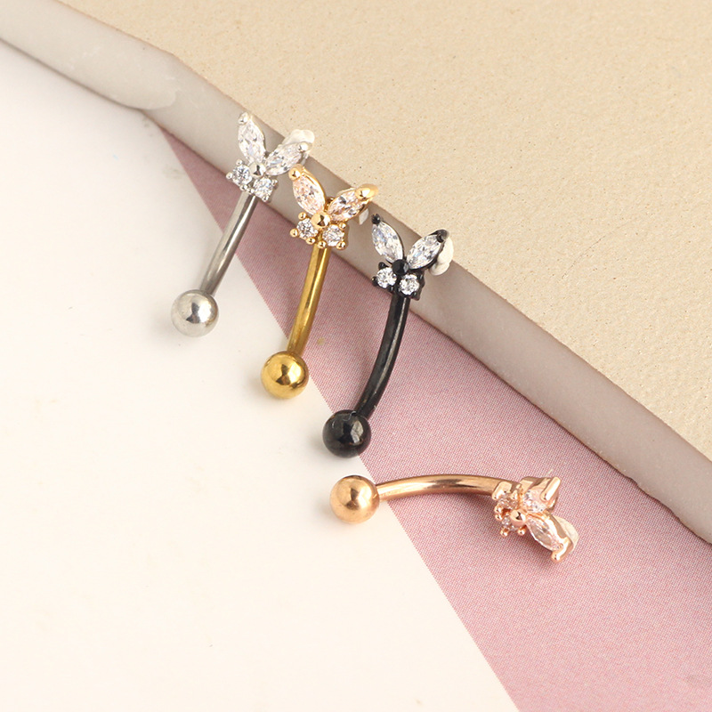 Joyas para Piercing Rook de Or - Rook Curved Barbell reseña y precio