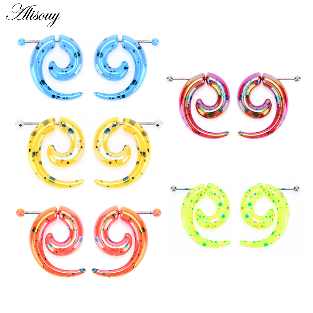 2 pares de expansores de oreja - Body Jewelry Hot reseña y precio