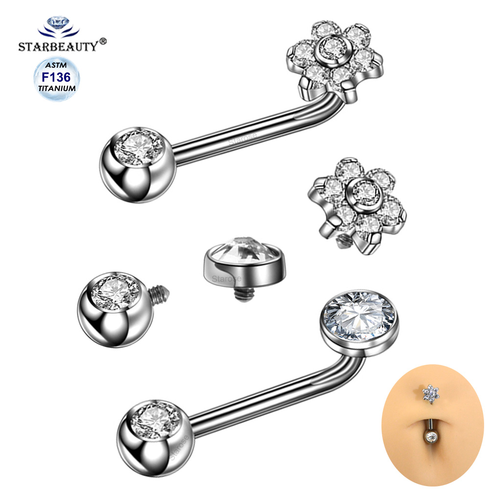1 unidad de Piercing VCH para  - Body Jewelry Vertical Labret reseña y precio
