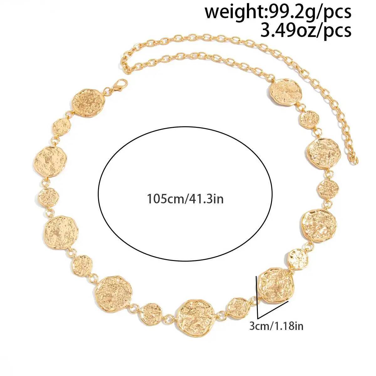 Cadenas de cintura redondas de - Body Jewelry Dress reseña y precio