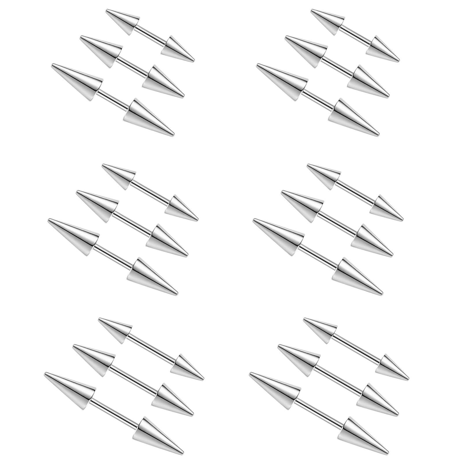 2 piezas de joyería perforada  - Rook Curved Barbell reseña y precio
