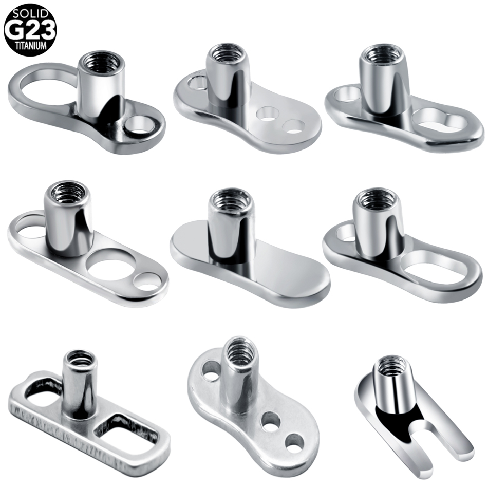 1 pieza G23 Piercings de titan - Body Jewelry Dermal reseña y precio