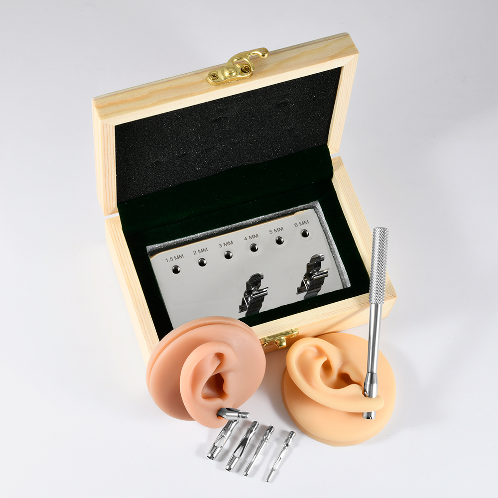 7-1PCS Punzón Dérmico de Acero - Body Jewelry Dermal reseña y precio