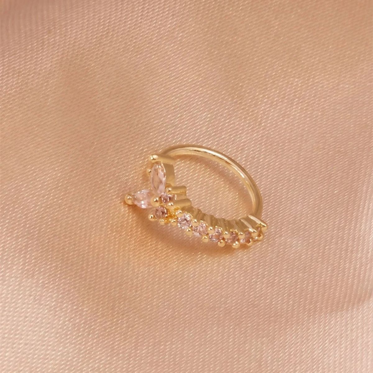 Clip Nasal en Forma de Y, Sin  - Body Jewelry Hot reseña y precio