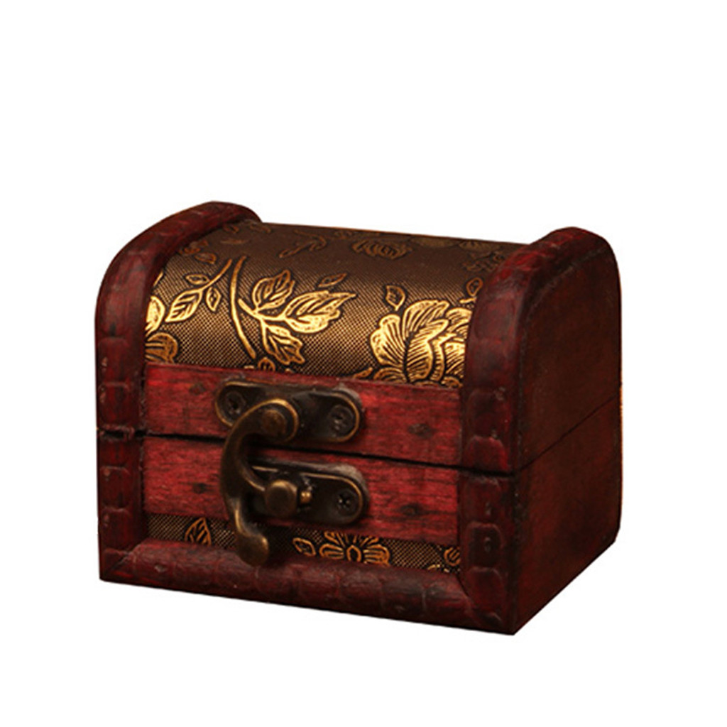Caja de joyería de madera vint - Body Jewelry Organizer reseña y precio