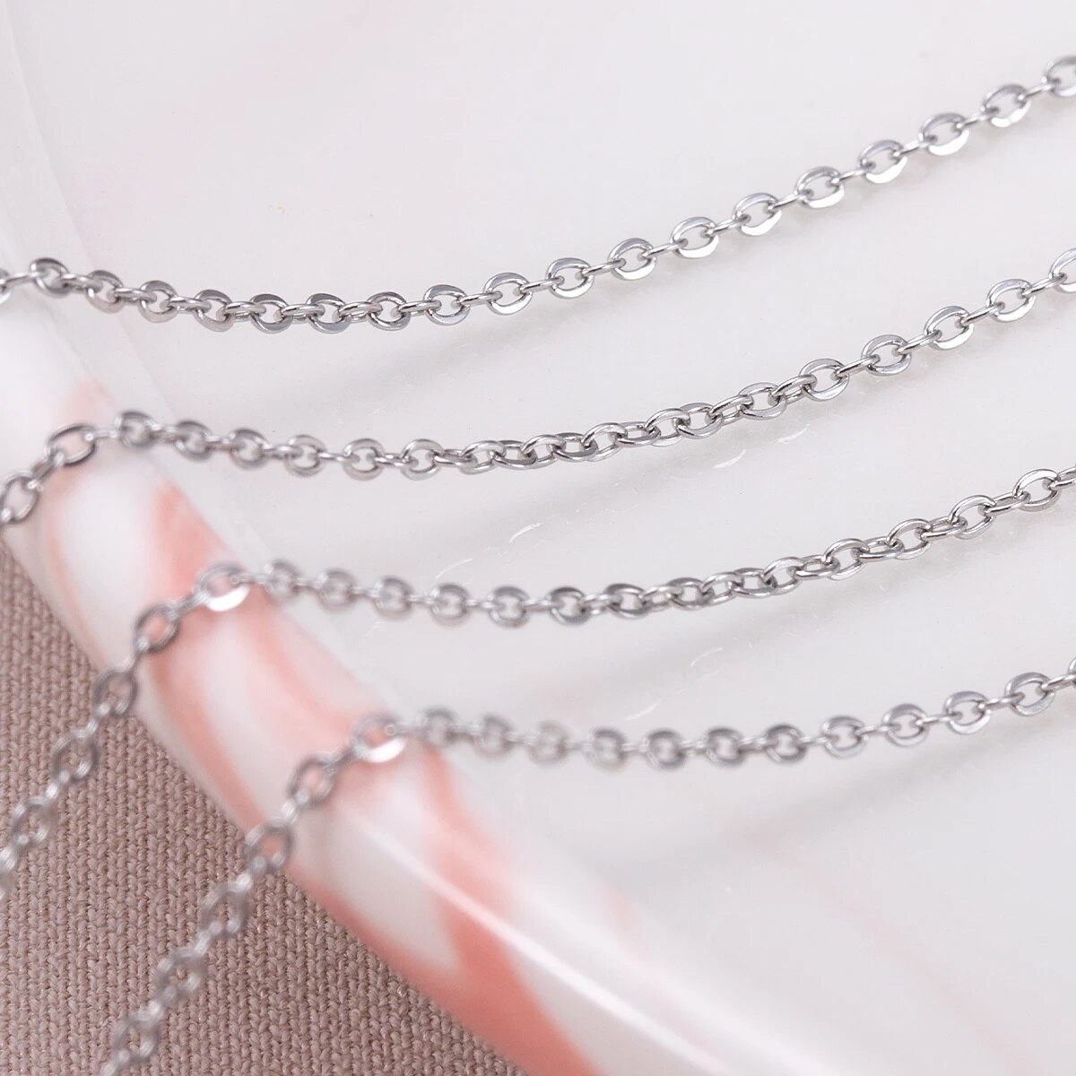 Cadenas finas en forma de O de - Body Jewelry Chains reseña y precio