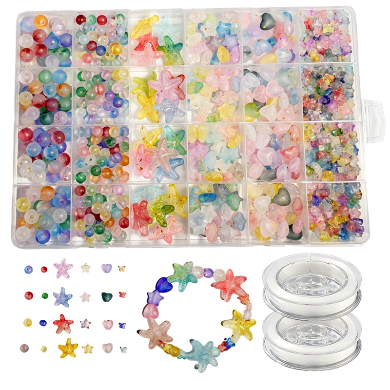 Caja de 825 piezas de cuentas  - Body Jewelry Organizer reseña y precio