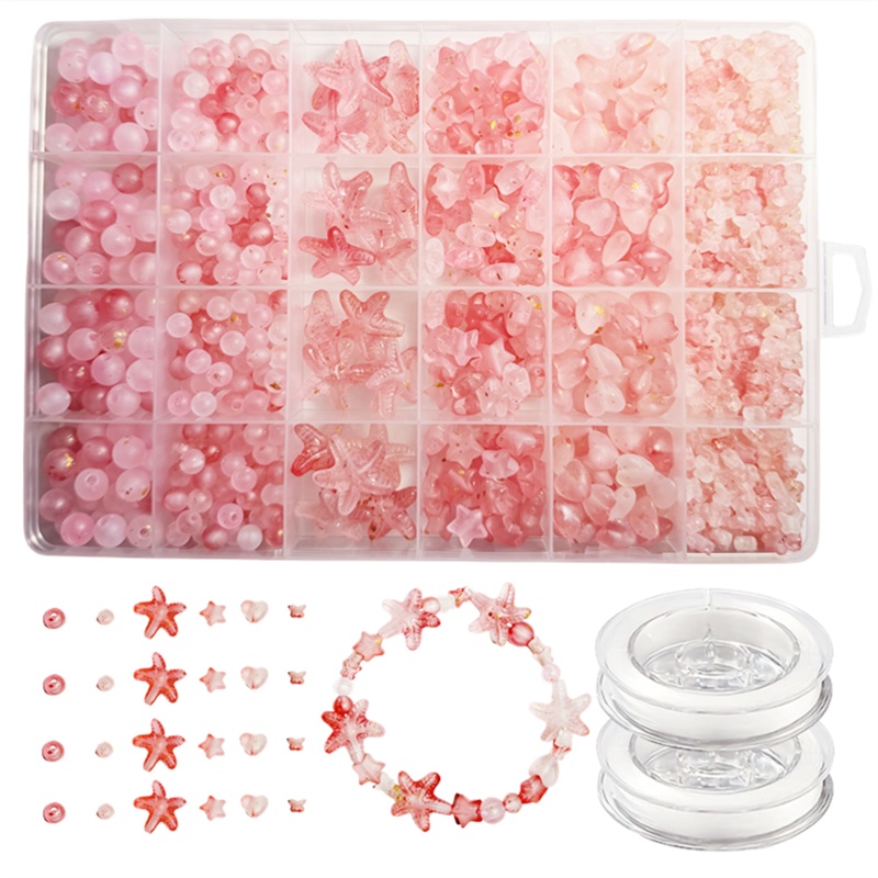 Caja de 825 piezas de cuentas  - Body Jewelry Organizer reseña y precio