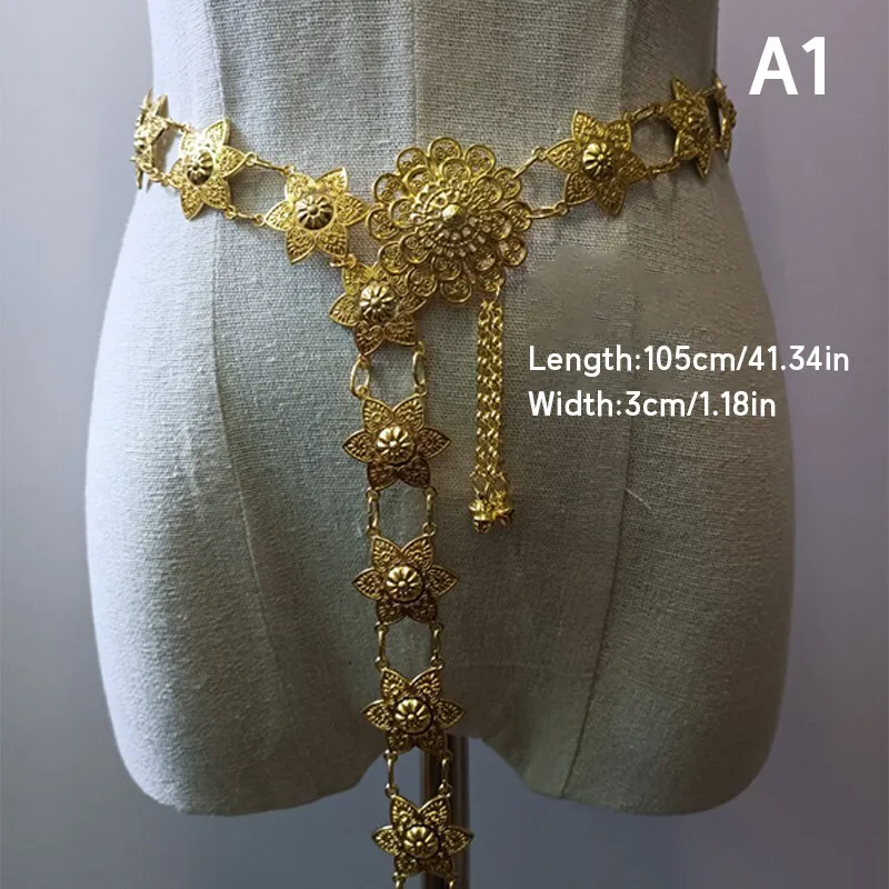 Cadena de cintura de Metal par - Body Jewelry Chains reseña y precio