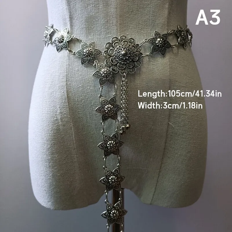 Cadena de cintura de Metal par - Body Jewelry Chains reseña y precio