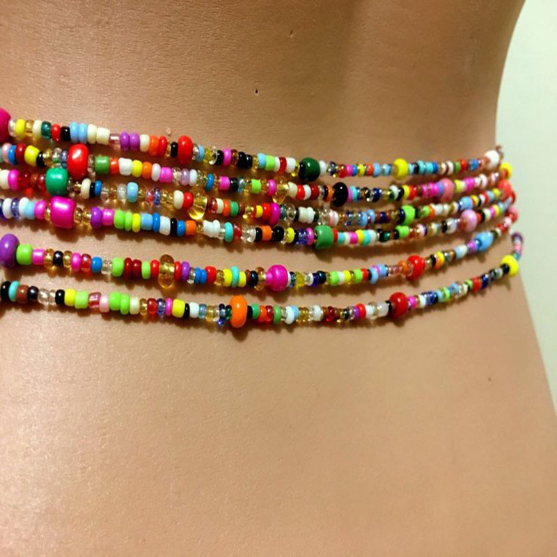 Cadena de vientre con cuentas  - Body Jewelry Chains reseña y precio