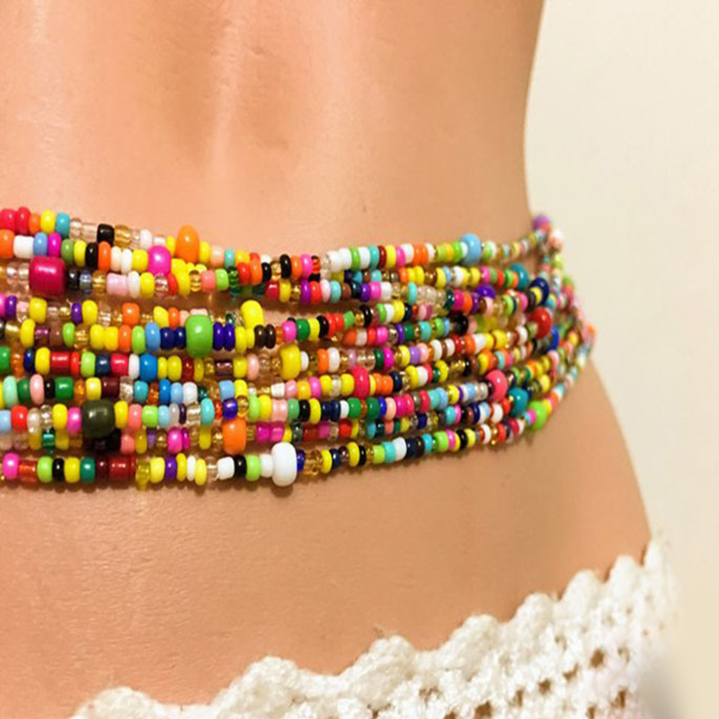Cadena de vientre con cuentas  - Body Jewelry Chains reseña y precio